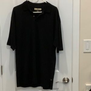 Tommy Bahama a big Shot Drive In  black polo, Med